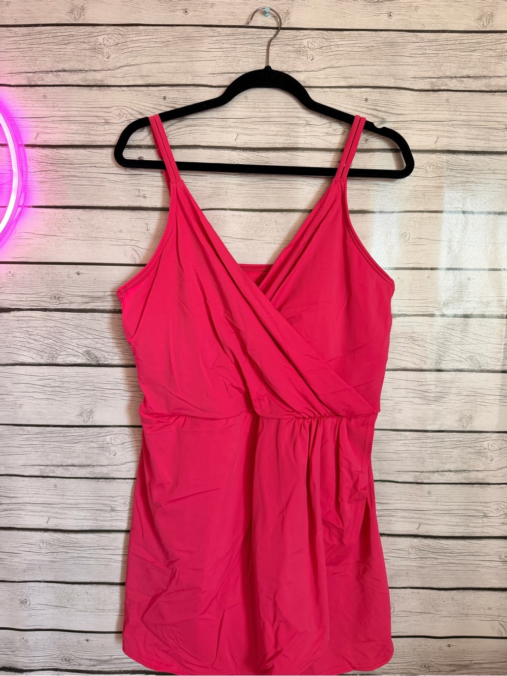 Lands' End Hot Pink Sleeveless Tank